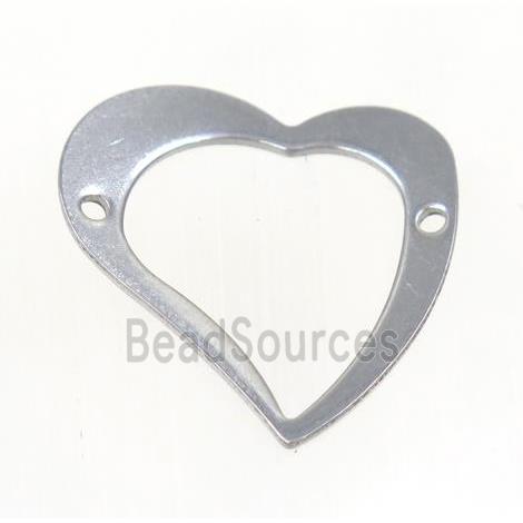 stainless steel heart connector