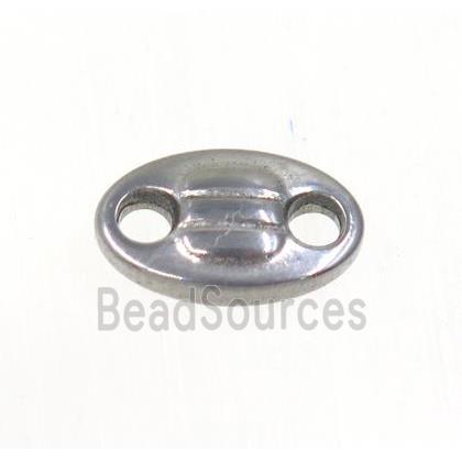 stainless steel oval connector