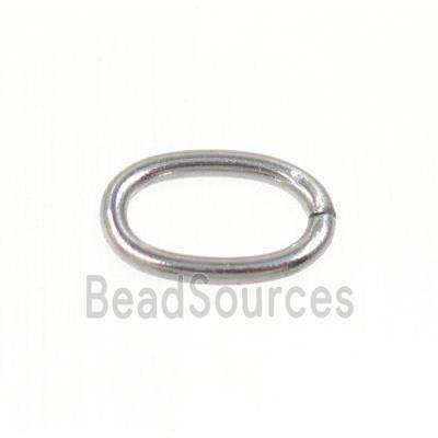 stainless steel oval jump ring