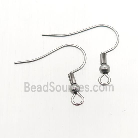 stainless steel earring hook