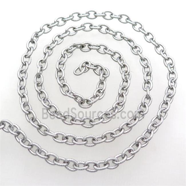 raw stainless steel chain