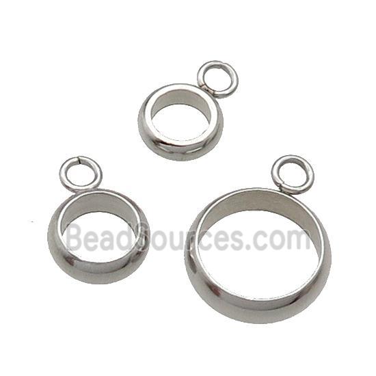 raw Stainless Steel Hanger Bail