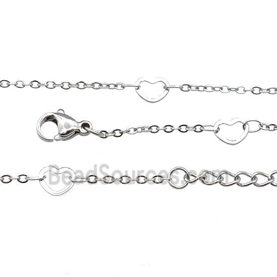 Raw Stainless Steel Necklace Chain