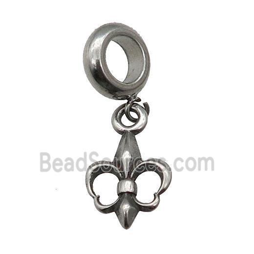 Stainless Steel Pendant Antique Silver