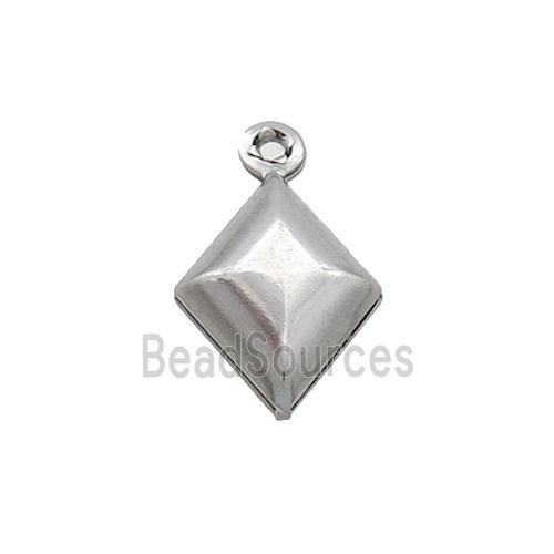 Raw Stainless Steel Northstar Pendant