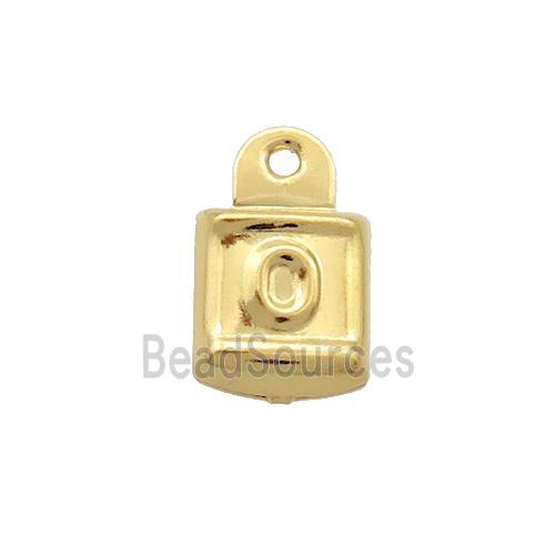 Stainless Steel Pendant Gold Plated