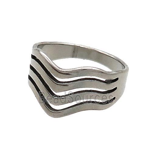 Raw Stainless Steel Rings