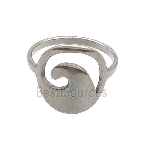 Raw Stainless Steel Rings