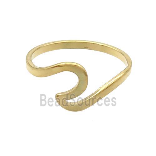 Stainless Steel Rings Gold pLated