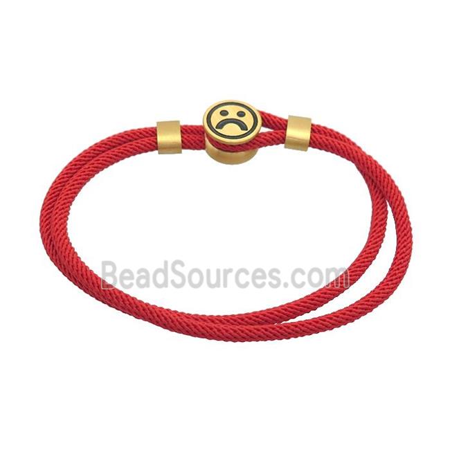 Red Nylon Bracelets