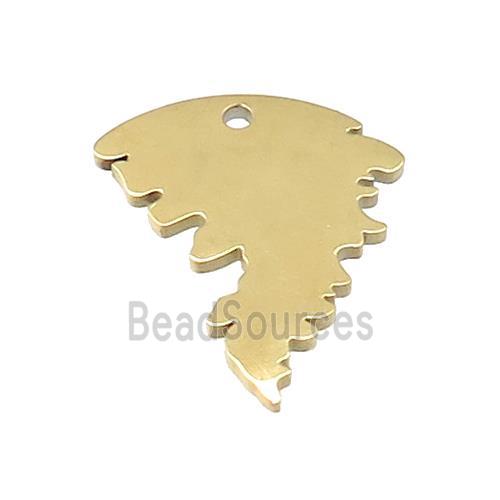 Stainless Steel Pendant Gold Plated