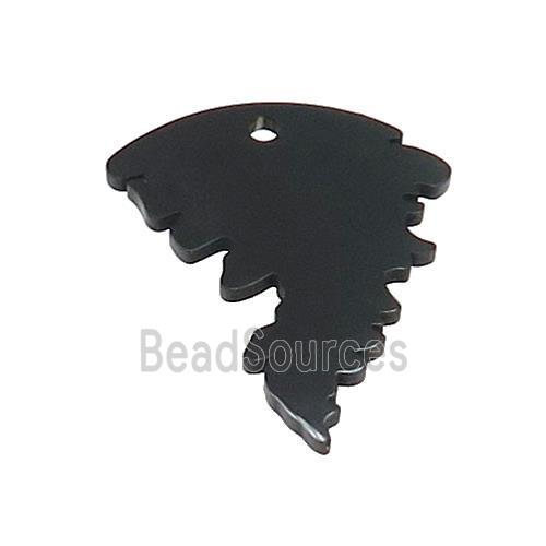 Stainless Steel Pendant Black Plated