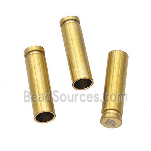 Stainless Steel Cord End Gold Plated