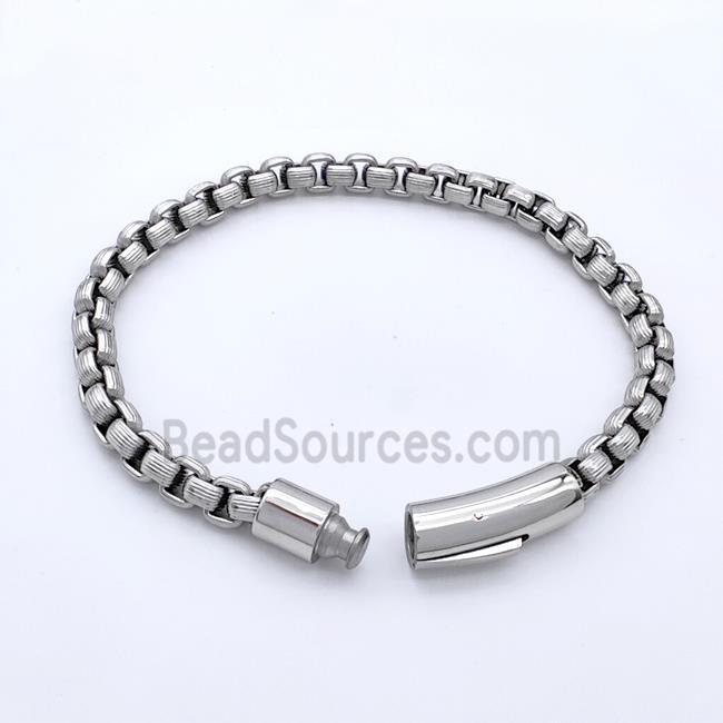 Raw 304 Stainless Steel Bracelet