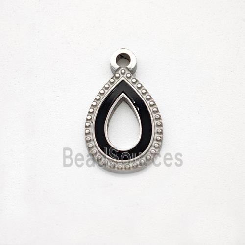 Stainless Steel Pendant, Platinum Plated