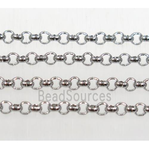 stainless steel circle chain