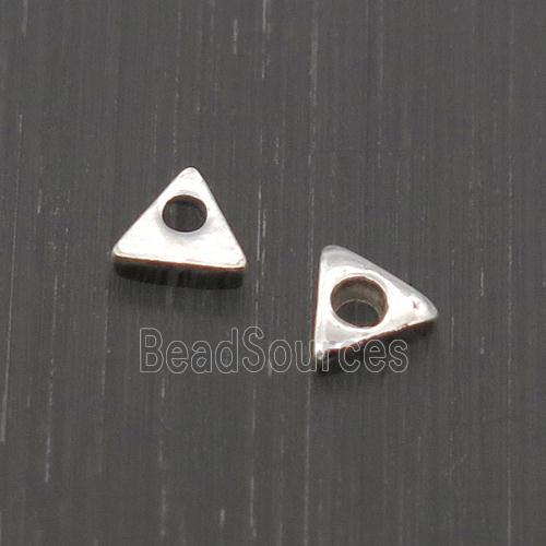 Sterling Silver Beads Triangle Spacer