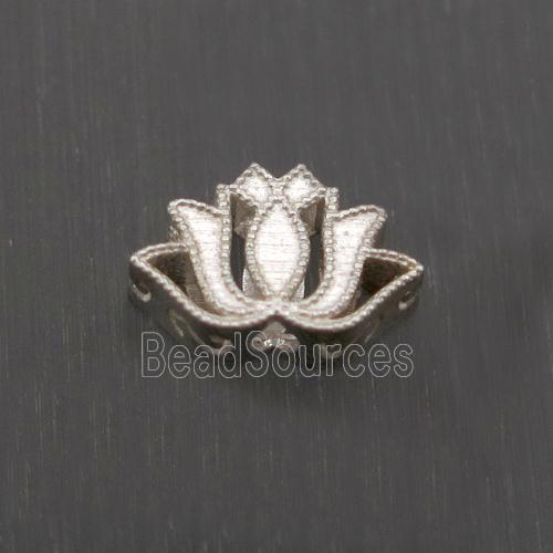 Sterling Silver Beads Lotus