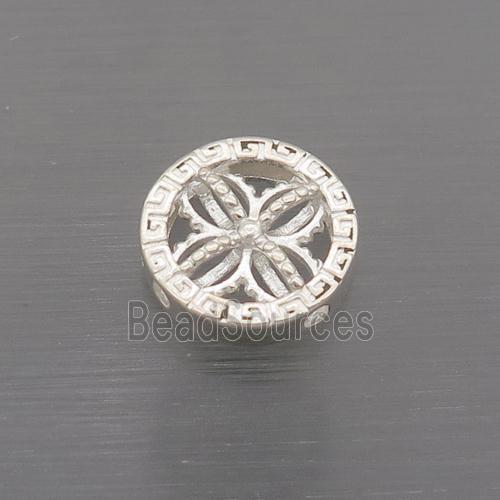 Sterling Silver Circle Beads