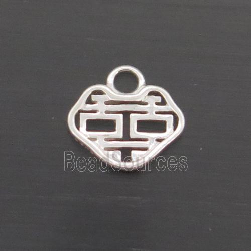 Sterling Silver Pendant Chinese Lucky