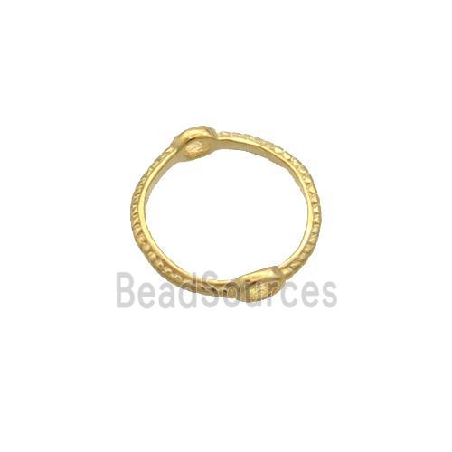 Sterling Silver Beads Circle Gold Plated