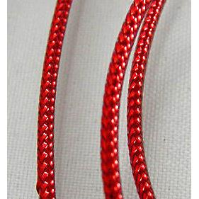 Jewelry Metallic Cord, Red