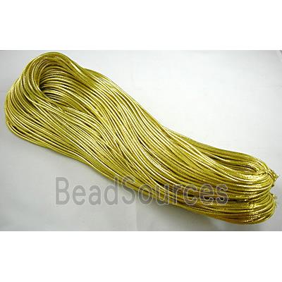 Jewelry Metallic Cord, Golden