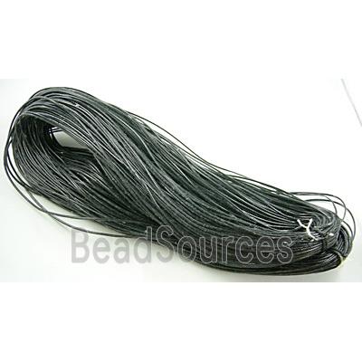 Jewelry Metallic Cord, Black