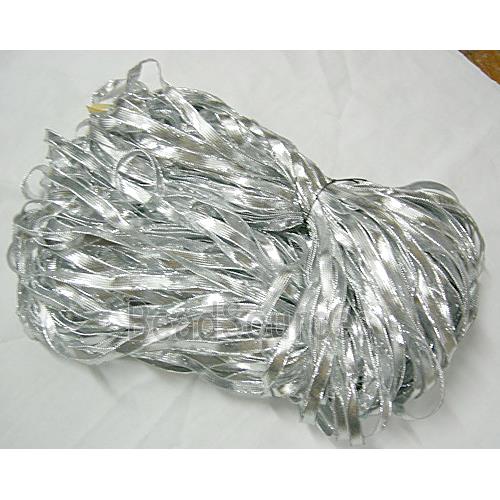 Jewelry Metallic Cord, Silver