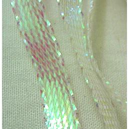 Jewelry Metallic Cord, White AB Color