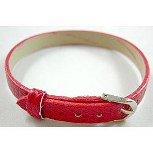 Mixed PU Leather Cord Lug Open-End Trench Style Strap Band