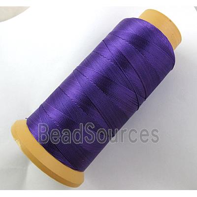 Purple Nylon cord