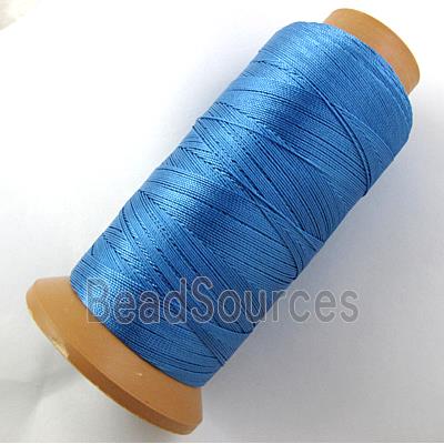 Nylon cord, blue