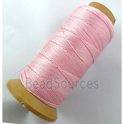 Pink Nylon cord