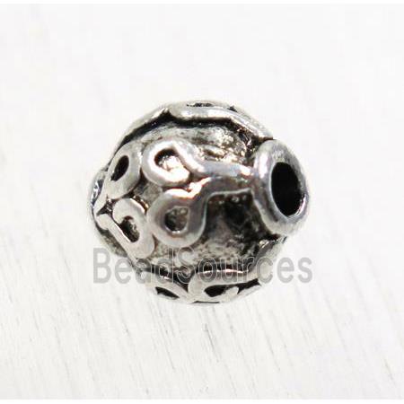 tibetan silver alloy beads, non-nickel