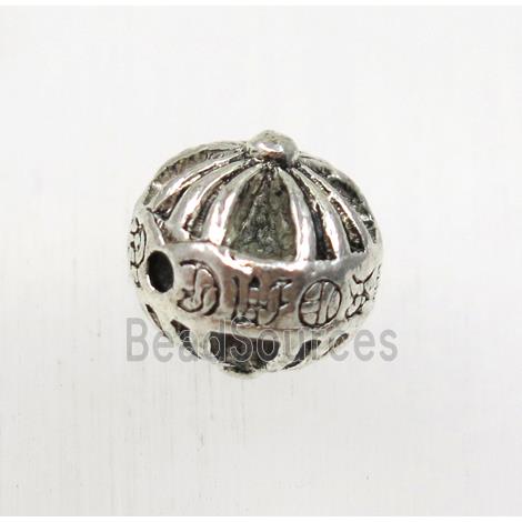 tibetan silver alloy beads, non-nickel