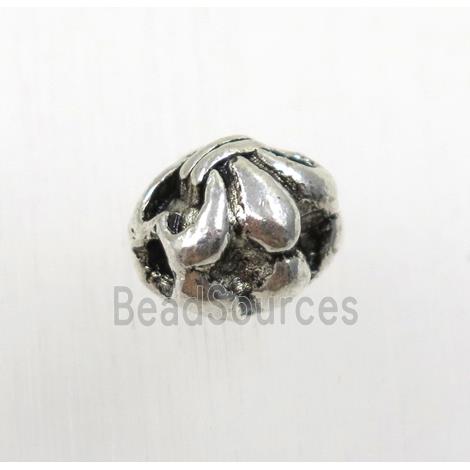 tibetan silver alloy beads, non-nickel