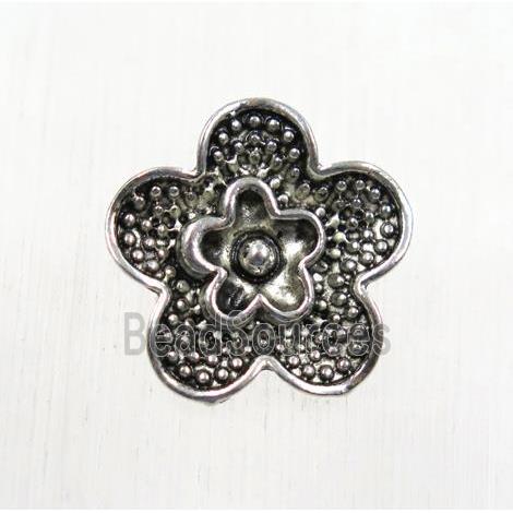 tibetan silver beads, Zinc alloy, non-nickel