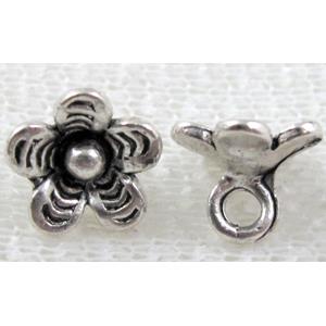 Tibetan Silver Flower Pendant