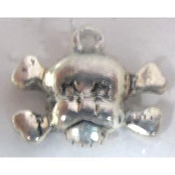 Tibetan Silver Skull Charm pendants