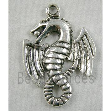 Tibetan Silver dinosaur pendant