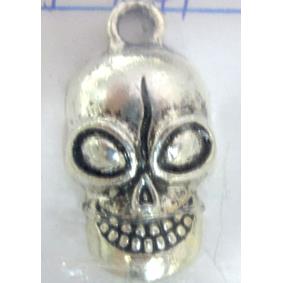 Skull Charm, Tibetan Silver pendants