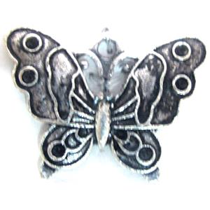 Tibetan Silver butterfly pendants