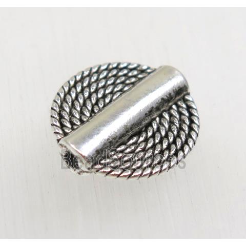 tibetan silver zinc beads, non-nickel