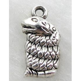 Tibetan Silver snake Pendant Charms Non-Nickel