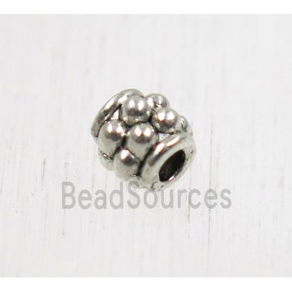 tibetan silver zinc beads, non-nickel