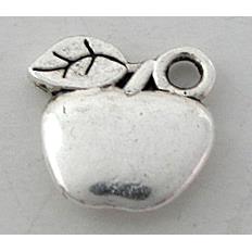 Tibetan Silver apple pendant Non-Nickel