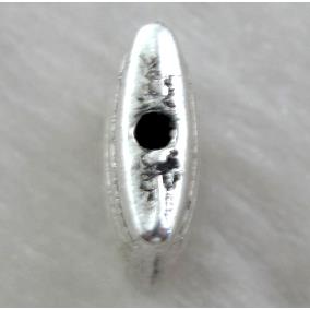 Tibetan Silver spacer bead, lead free and nickel free