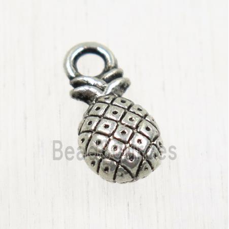 tibetan silver pineapple pendant, non-nickel