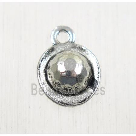 tibetan silver pendant, non-nickel